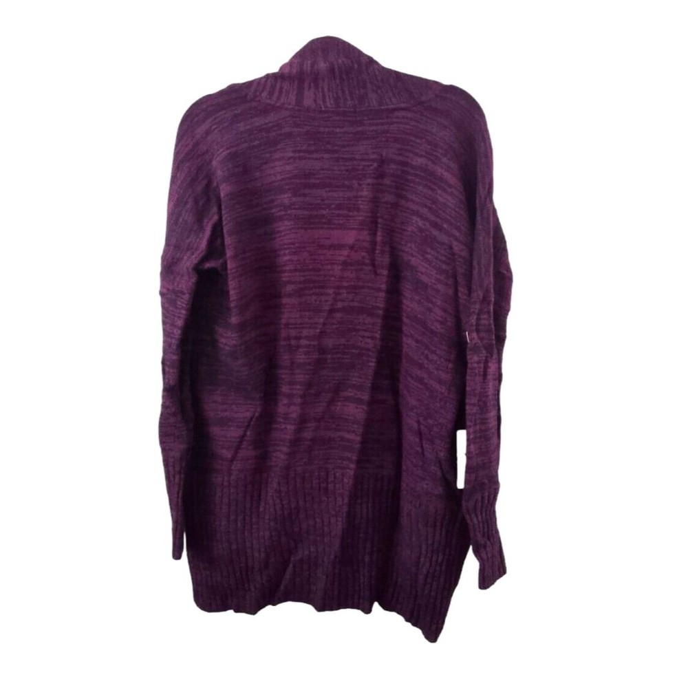 Talula Open Lenox Sweater Shrug Womens XS Purple Marled Knit Angora Cashmere - Picture 5 of 5